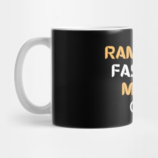 Ramadan fasting mode on Mug